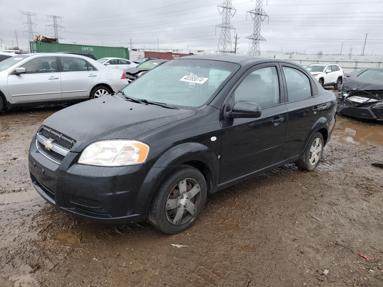 CHEVROLET AVEO 2008 kl1td56678b207616