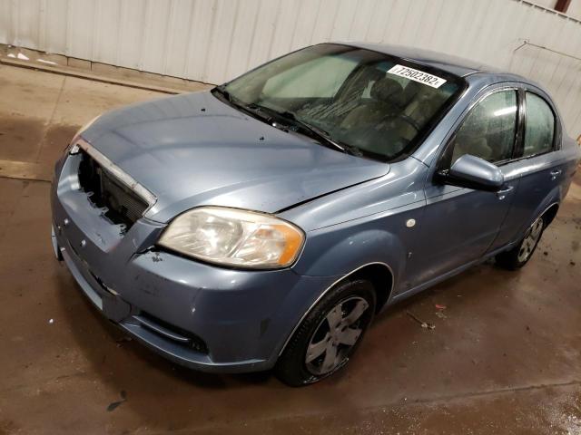 CHEVROLET AVEO BASE 2008 kl1td56688b005450