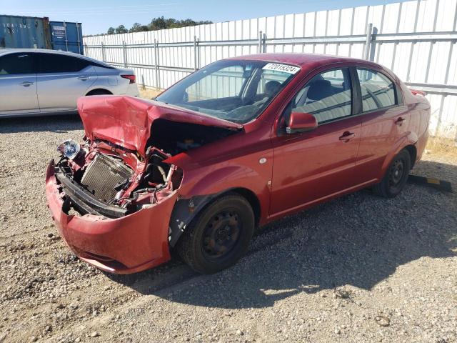 CHEVROLET AVEO BASE 2008 kl1td56688b024564