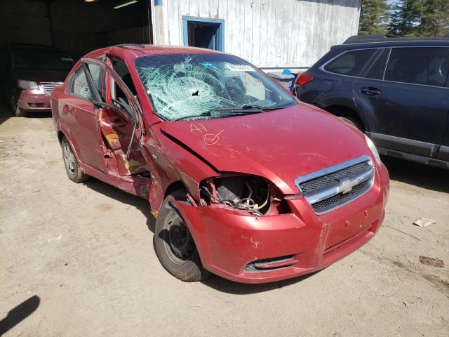 CHEVROLET AVEO BASE 2008 kl1td56688b248661