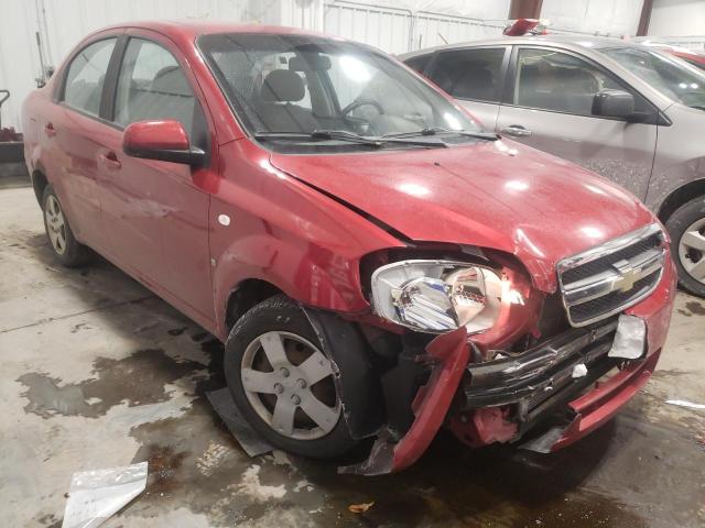 CHEVROLET AVEO BASE 2007 kl1td56697b067437