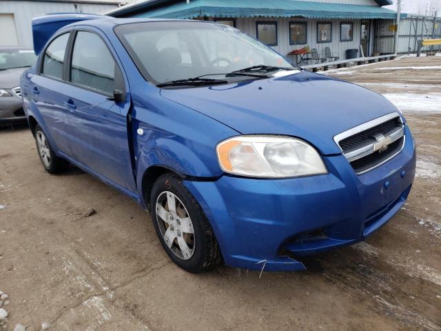 CHEVROLET AVEO BASE 2007 kl1td56697b162239