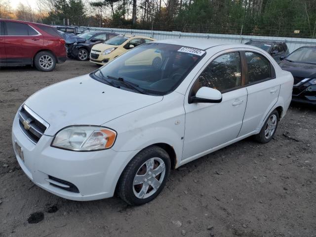 CHEVROLET AVEO BASE 2008 kl1td566x8b010617