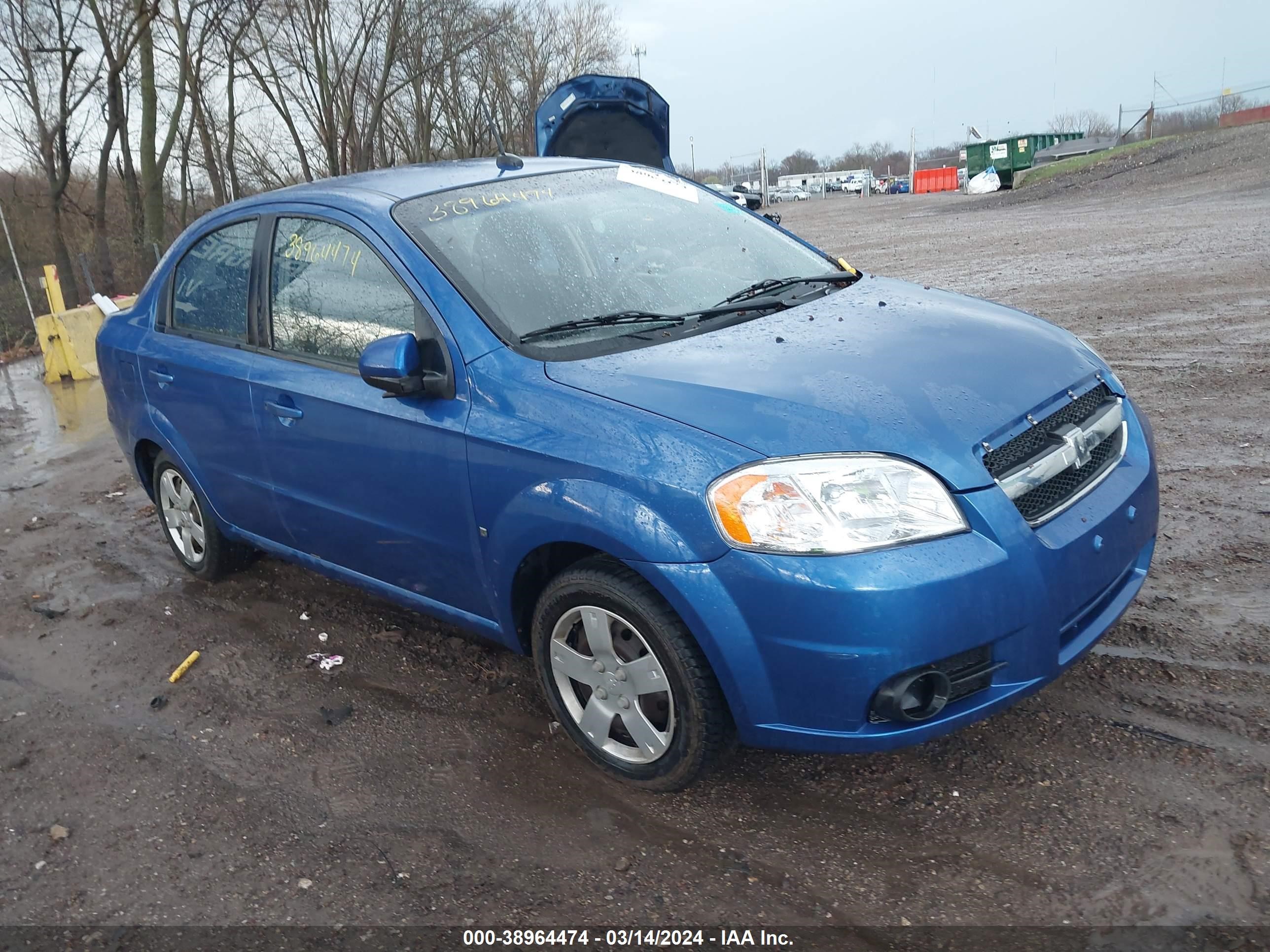 CHEVROLET AVEO 2009 kl1td56e39b378050