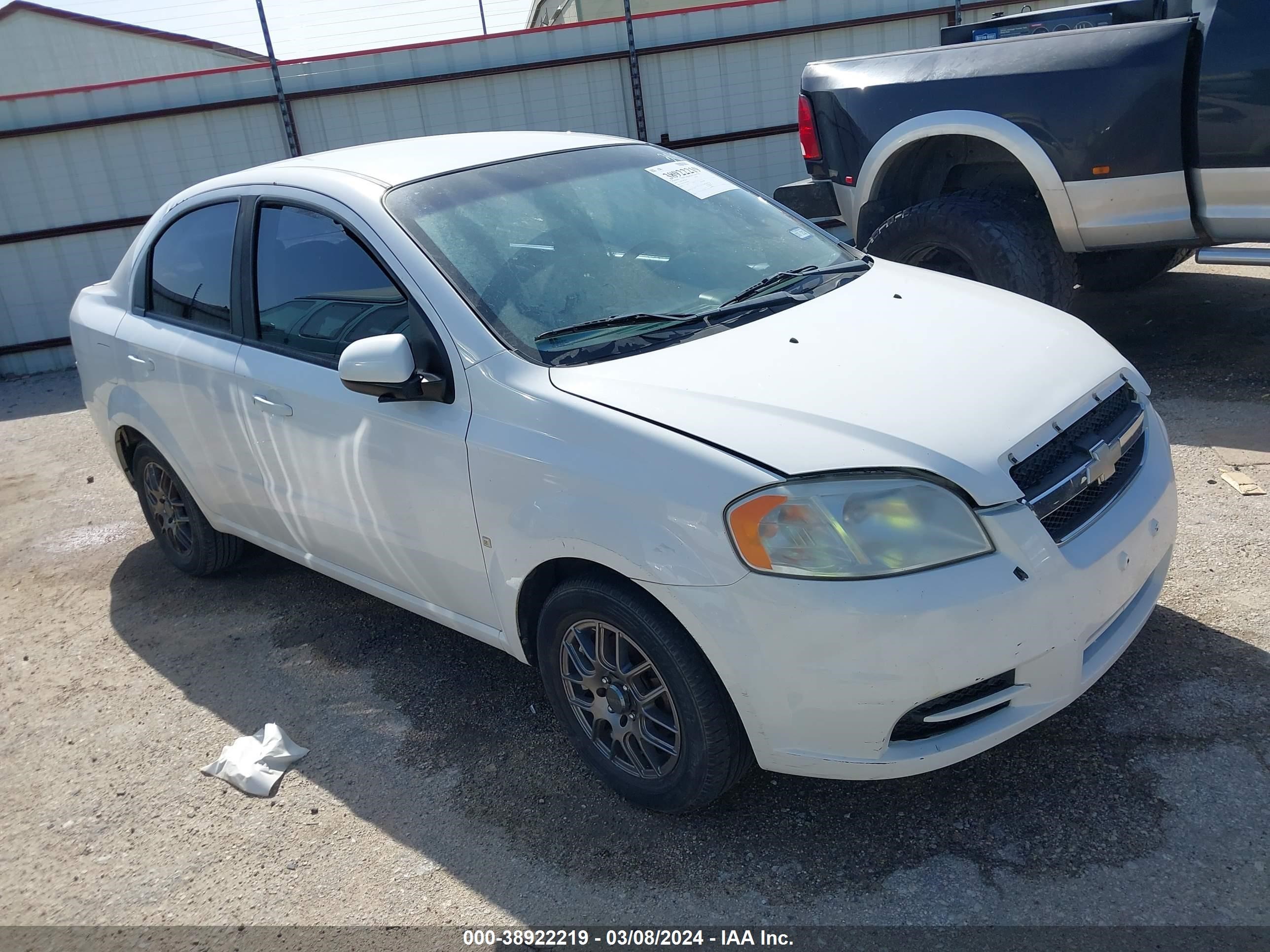 CHEVROLET AVEO 2009 kl1td56e69b383419