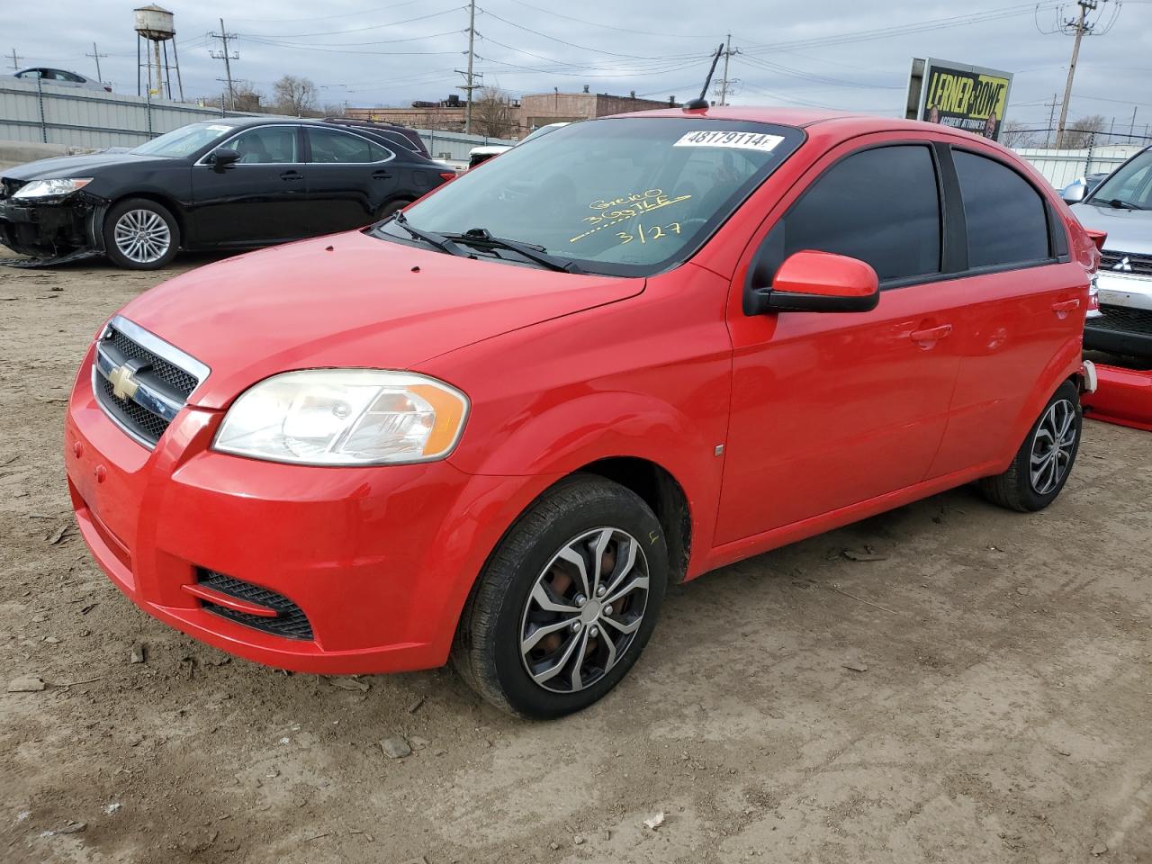 CHEVROLET AVEO 2009 kl1td56ex9b638783