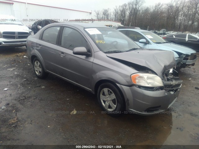 CHEVROLET AVEO 2010 kl1td5de0ab050981