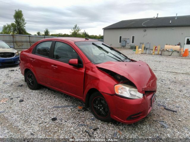 CHEVROLET AVEO 2010 kl1td5de0ab134122