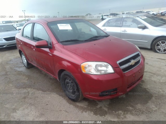 CHEVROLET AVEO 2011 kl1td5de0bb143386