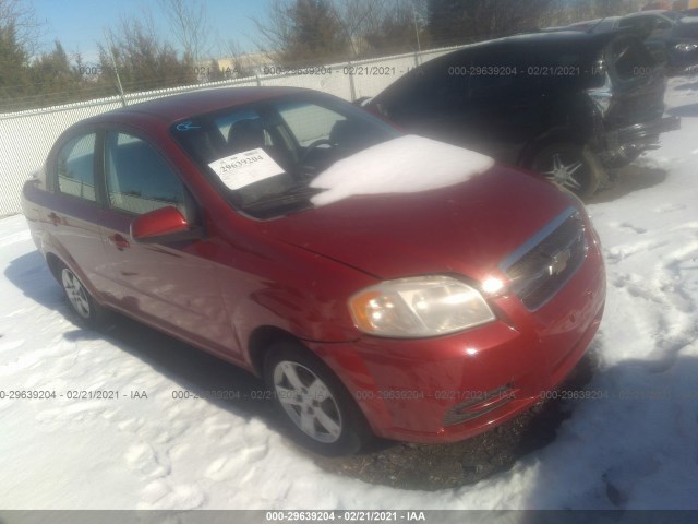 CHEVROLET AVEO 2011 kl1td5de0bb207796