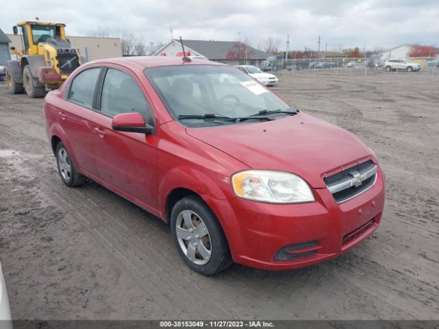 CHEVROLET AVEO 2010 kl1td5de1ab133030