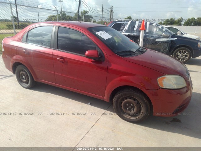 CHEVROLET AVEO 2011 kl1td5de1bb133837