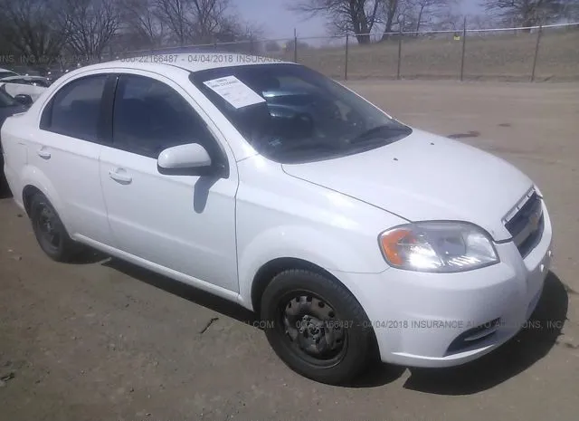 CHEVROLET AVEO 2011 kl1td5de1bb138732