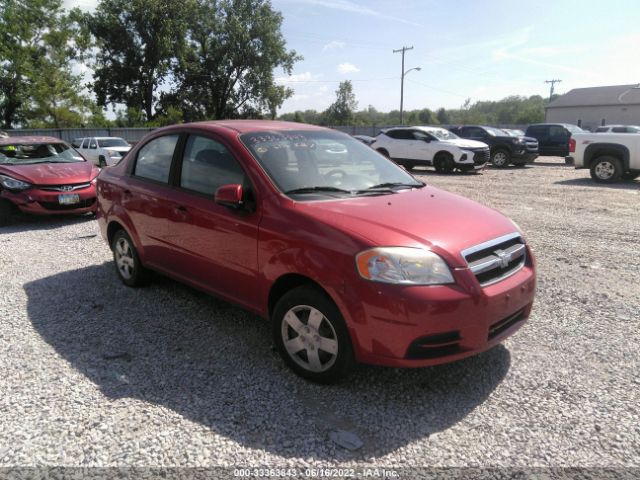 CHEVROLET AVEO 2011 kl1td5de1bb194704