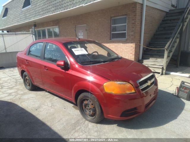 CHEVROLET AVEO 2010 kl1td5de2ab059200