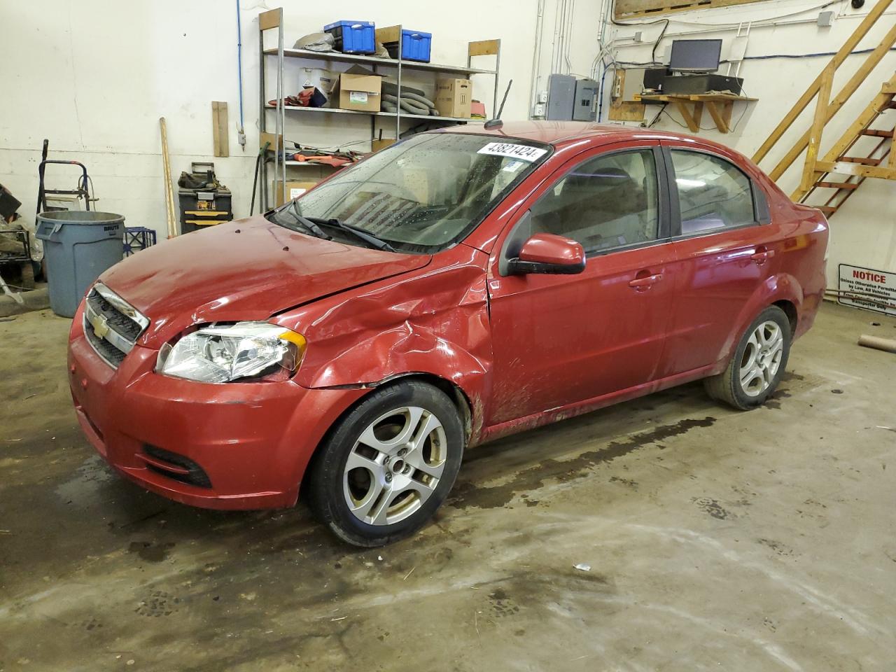 CHEVROLET AVEO 2010 kl1td5de2ab104894