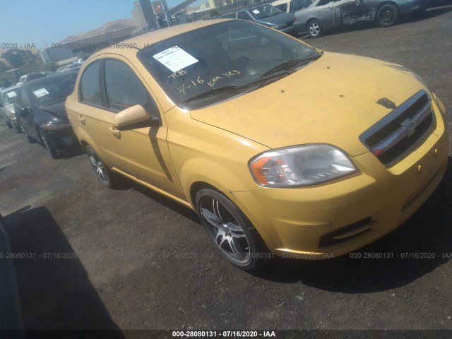 CHEVROLET AVEO 2010 kl1td5de2ab109545