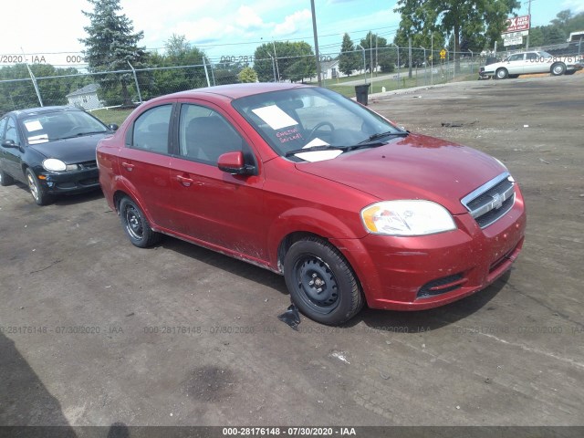 CHEVROLET AVEO 2010 kl1td5de2ab119301