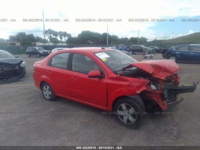 CHEVROLET AVEO 2010 kl1td5de2ab119797