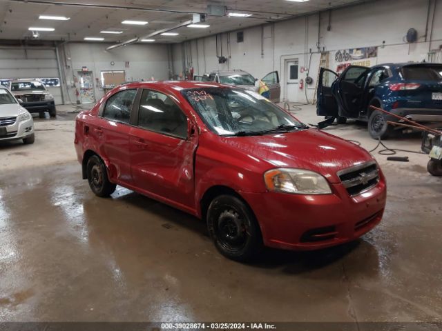 CHEVROLET AVEO 2010 kl1td5de2ab119816