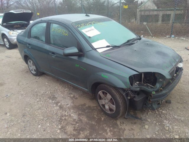 CHEVROLET AVEO 2010 kl1td5de2ab120089