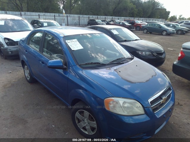 CHEVROLET AVEO 2010 kl1td5de2ab126992