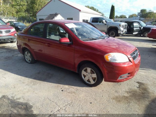 CHEVROLET AVEO 2011 kl1td5de2bb184523