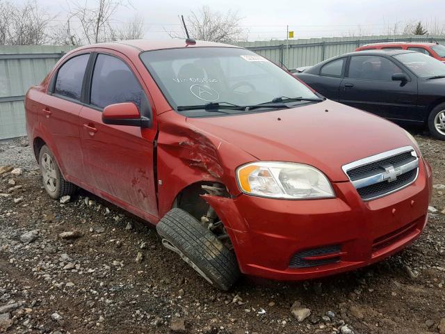 CHEVROLET AVEO LS 2010 kl1td5de3ab005601