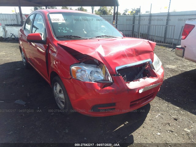 CHEVROLET AVEO 2010 kl1td5de3ab045869