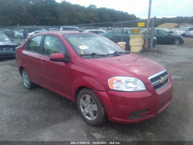 CHEVROLET AVEO 2010 kl1td5de3ab091802