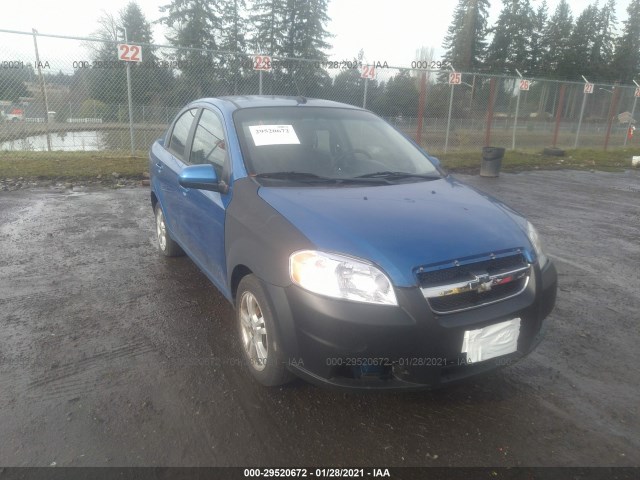 CHEVROLET AVEO 2010 kl1td5de3ab113622