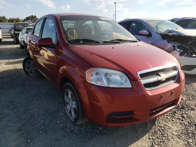 CHEVROLET AVEO LS 2010 kl1td5de3ab119744