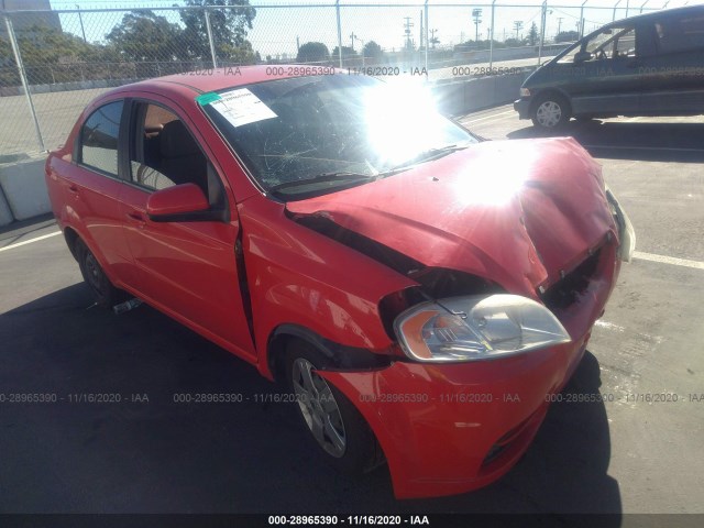 CHEVROLET AVEO 2011 kl1td5de3bb120670