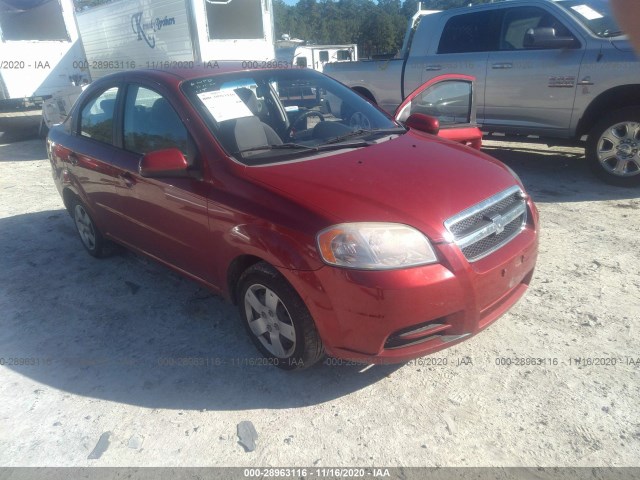 CHEVROLET AVEO 2011 kl1td5de3bb135959