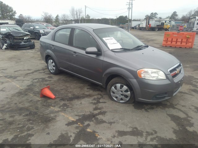 CHEVROLET AVEO 2011 kl1td5de3bb148677