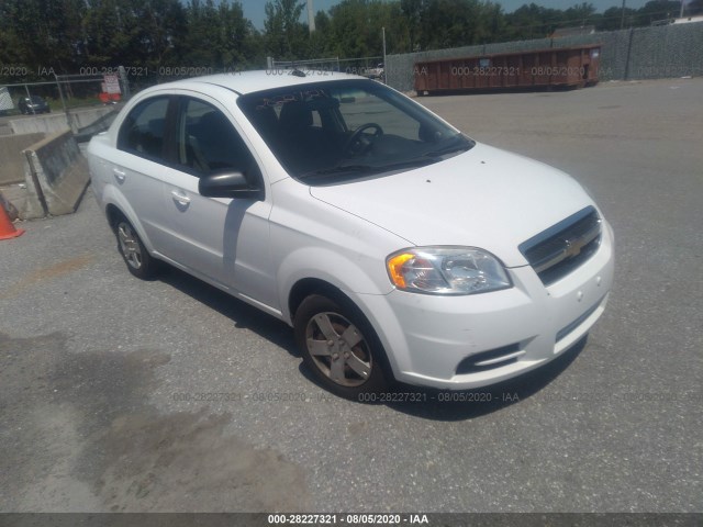 CHEVROLET AVEO 2011 kl1td5de3bb186054