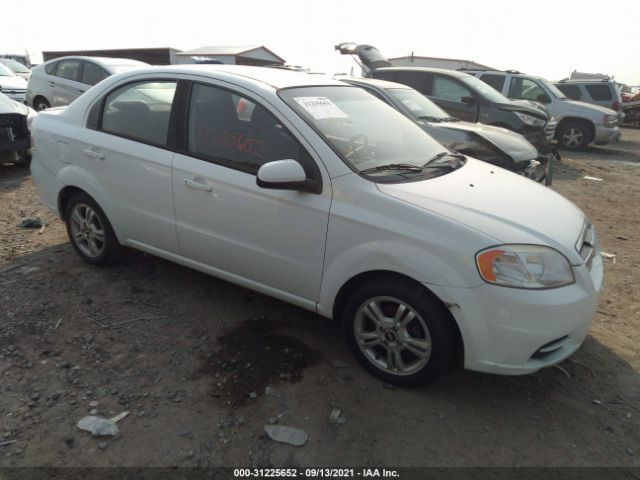 CHEVROLET AVEO 2011 kl1td5de3bb257026