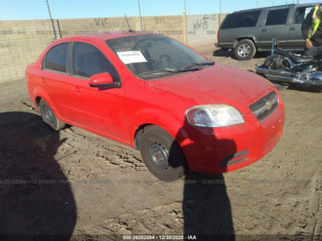 CHEVROLET AVEO 2010 kl1td5de4ab099391