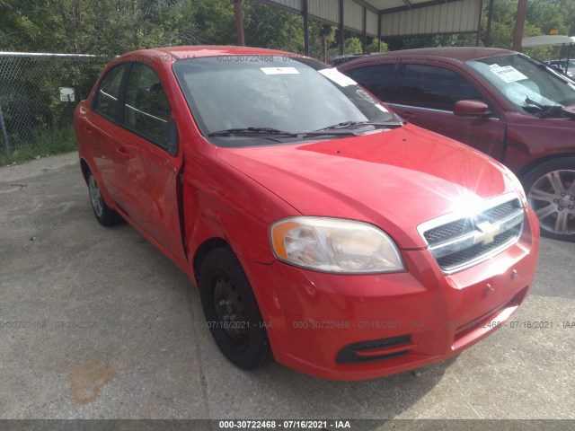 CHEVROLET AVEO 2010 kl1td5de4ab106596