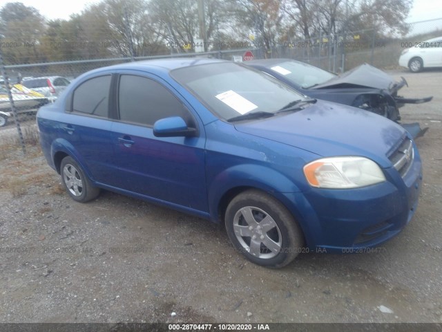 CHEVROLET AVEO 2010 kl1td5de4ab110390