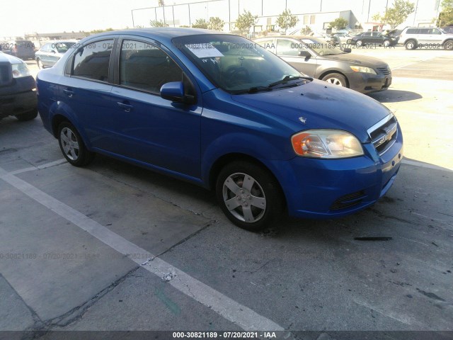 CHEVROLET AVEO 2011 kl1td5de4bb129085