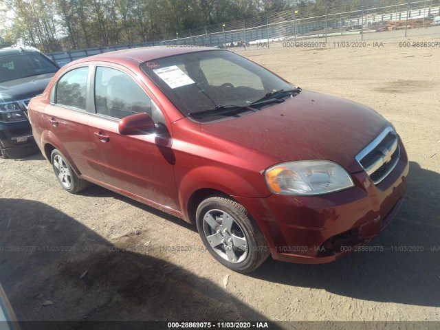 CHEVROLET AVEO 2011 kl1td5de4bb132472