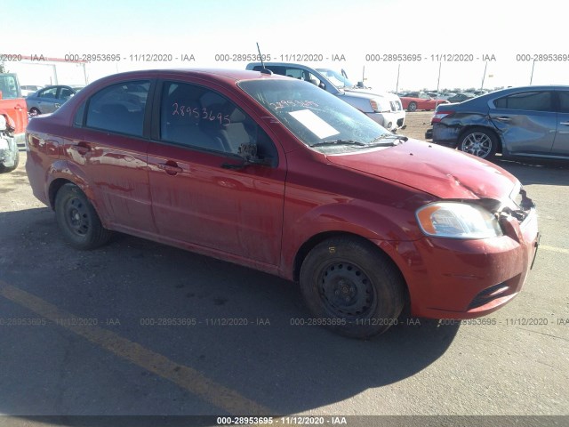 CHEVROLET AVEO 2011 kl1td5de4bb142676