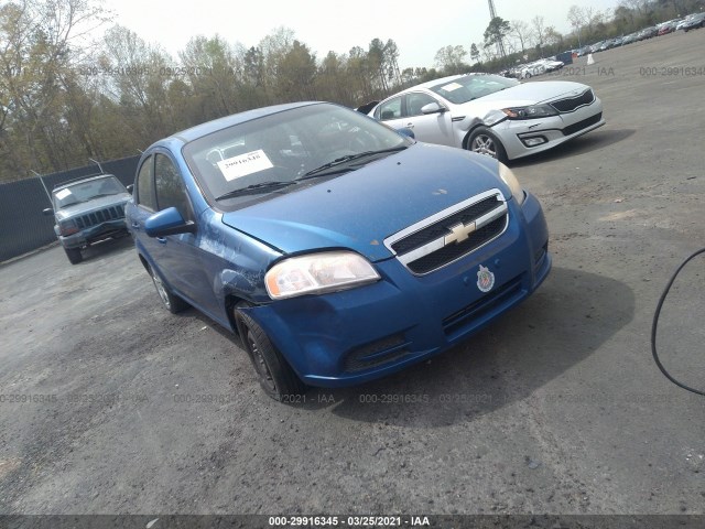 CHEVROLET AVEO 2011 kl1td5de4bb152947