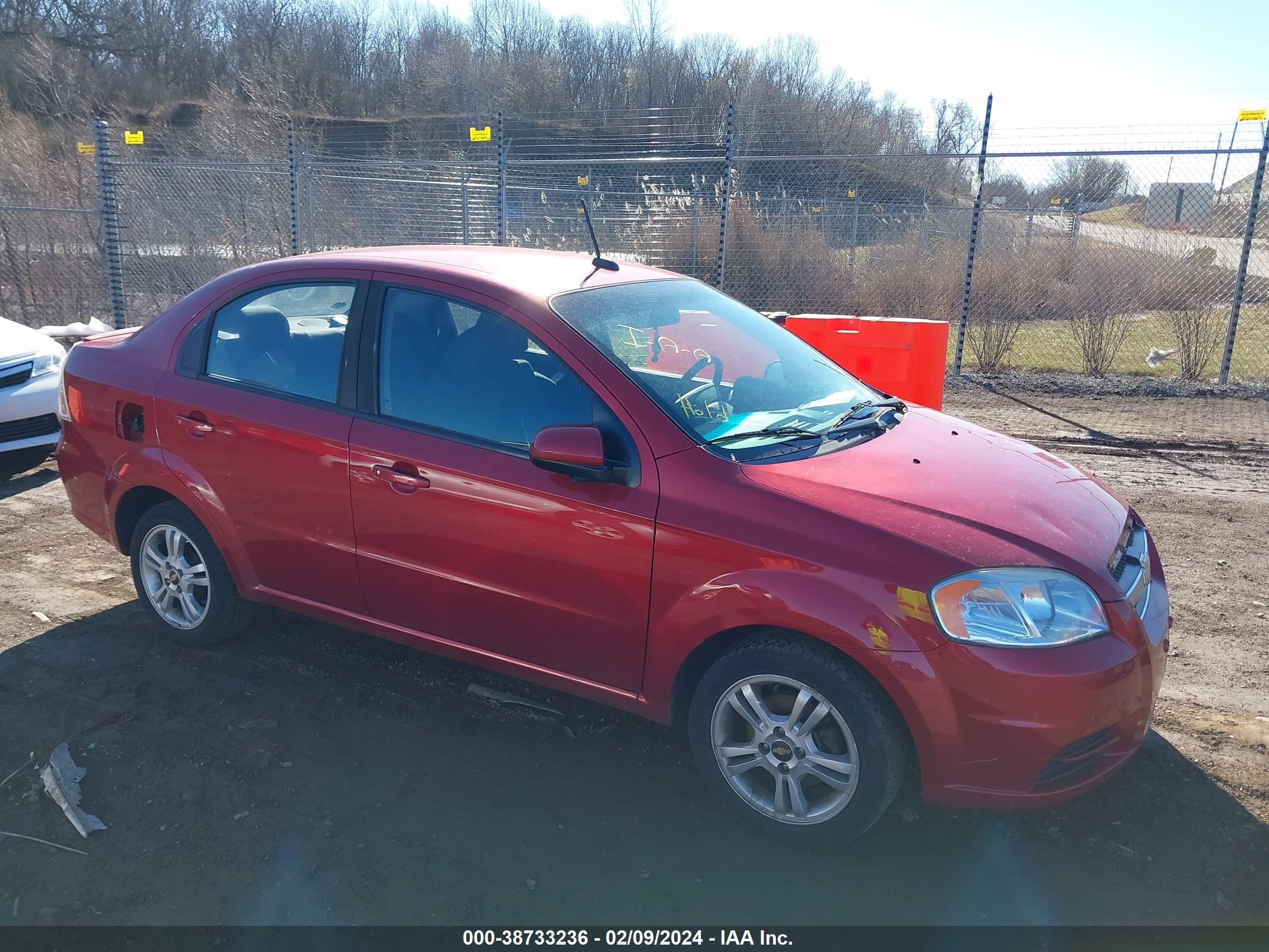 CHEVROLET AVEO 2011 kl1td5de4bb161325