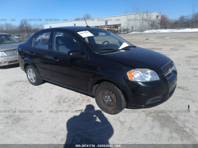 CHEVROLET AVEO 2011 kl1td5de4bb193434