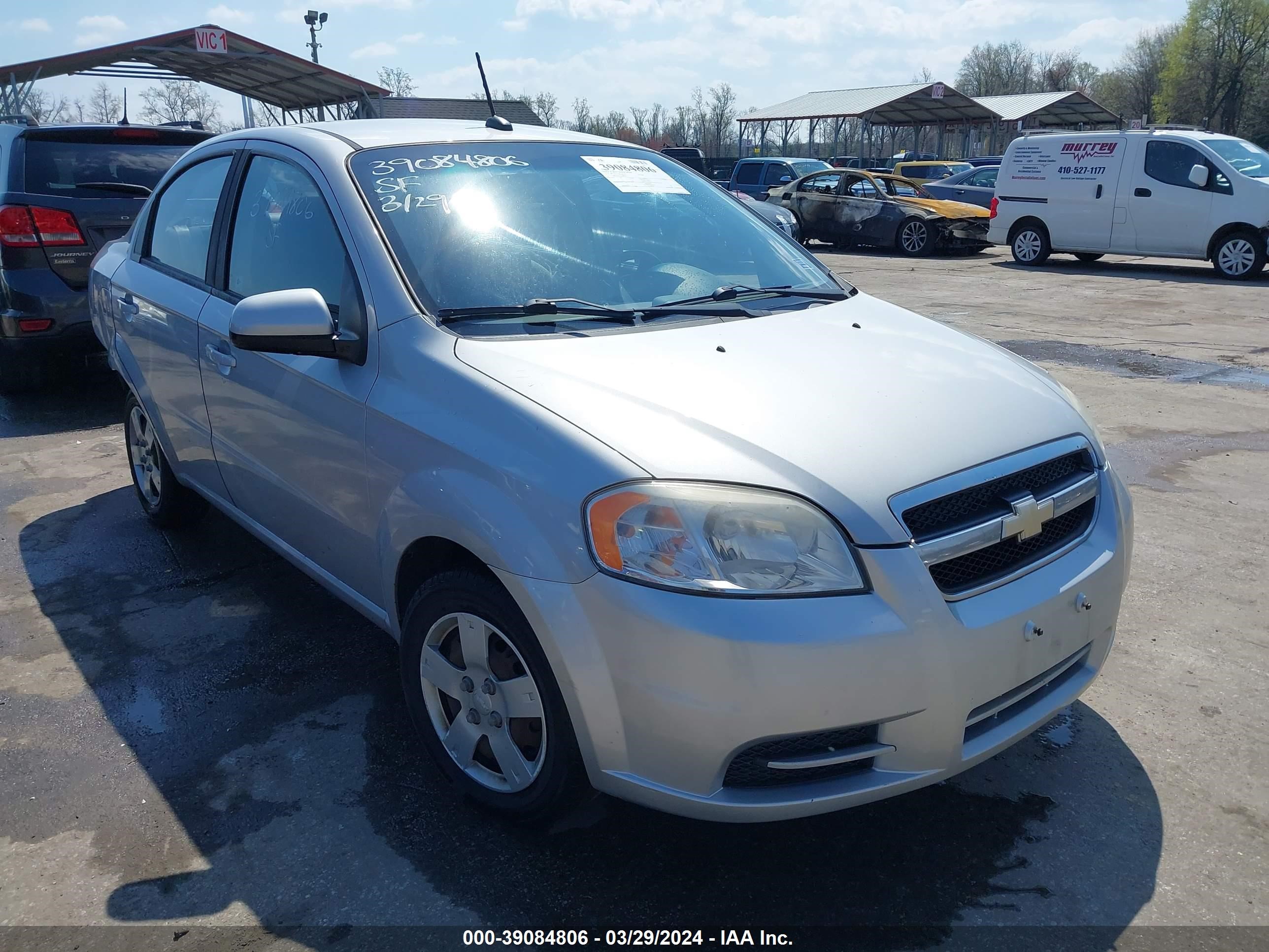 CHEVROLET AVEO 2010 kl1td5de5ab097052