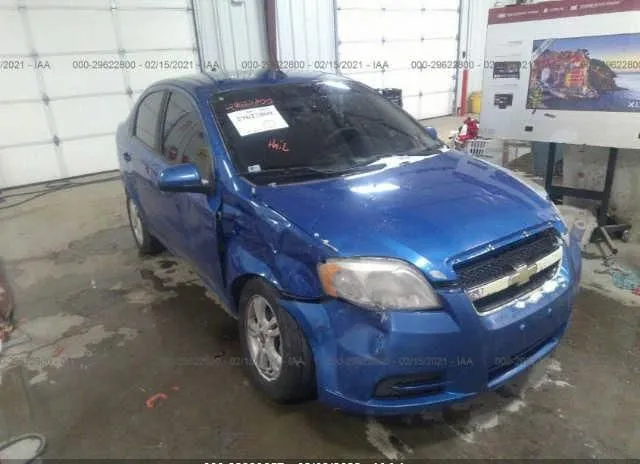 CHEVROLET AVEO 2010 kl1td5de5ab109992