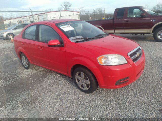 CHEVROLET AVEO 2011 kl1td5de5bb122405