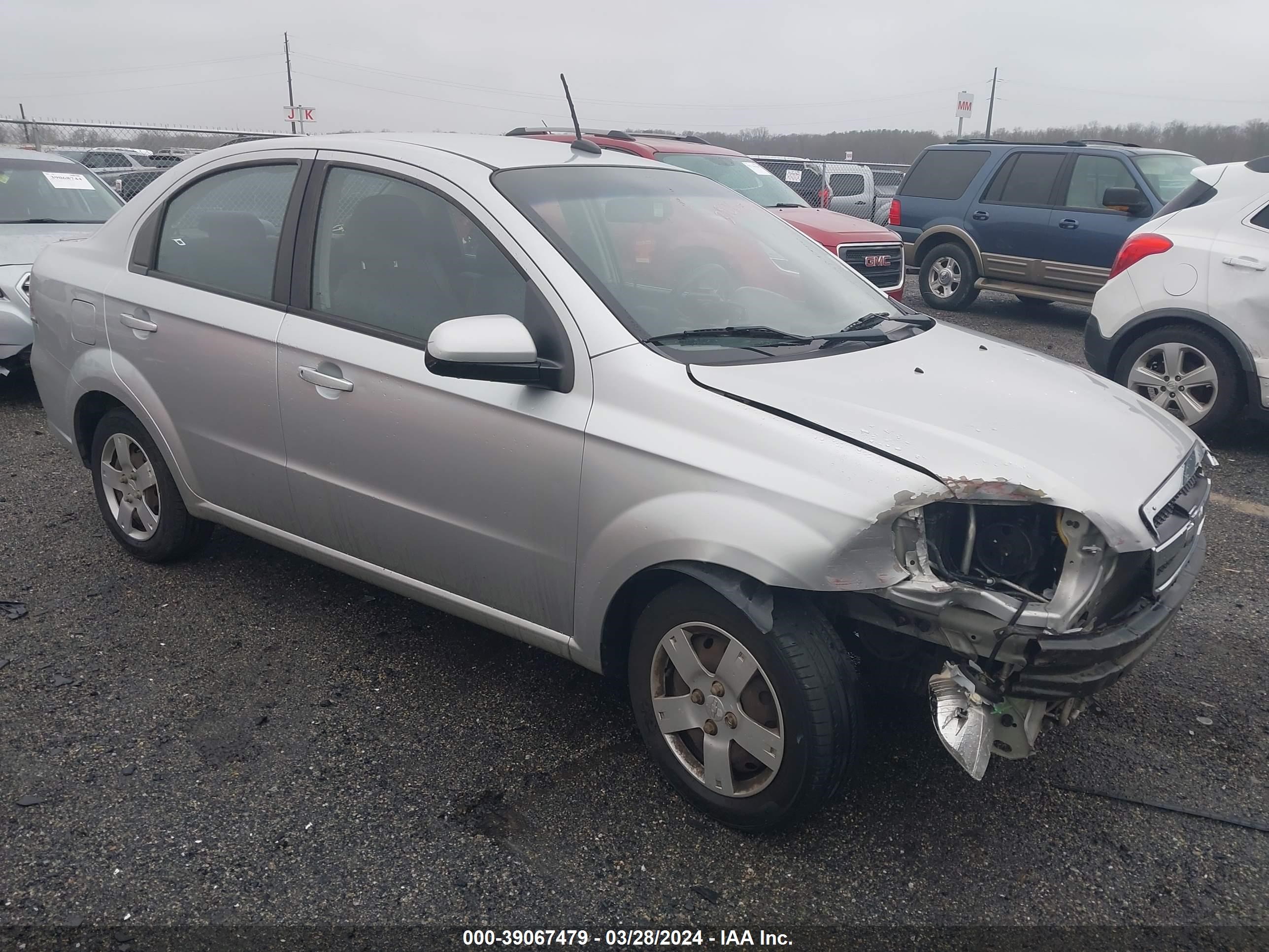 CHEVROLET AVEO 2011 kl1td5de5bb209060